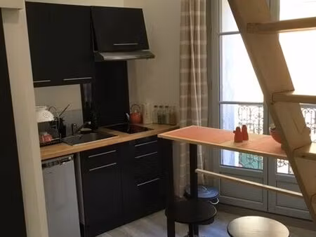 studio de 17m2 refait à neuf avec mezzanine, proche faculté de droit
