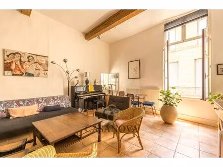 appartement duplex de charme dans l'écusson à montpellier, éléments classés, calme,...