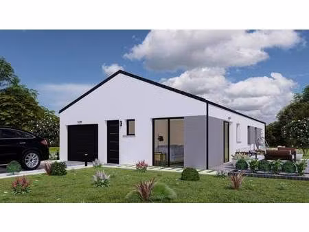 terrain avec maison neuve à vendre