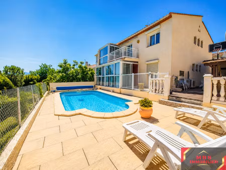 perpignan sud belle maison 140 m2 piscine, 5 chambres et v
