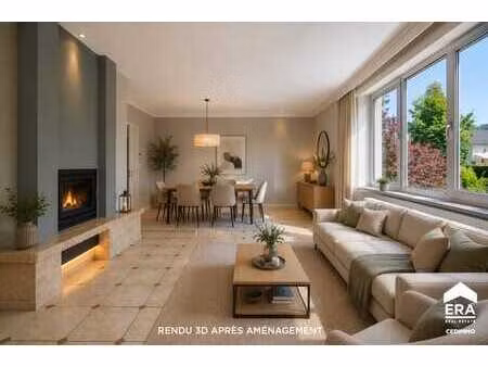 villa 4 façades avec 3 chambres et jardin
