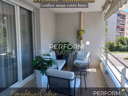exclusivite: echirolles 3 pieces avec terrasse 13 m²