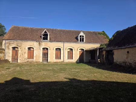 ancienne école, 2 bâtiments avec cour et jardin