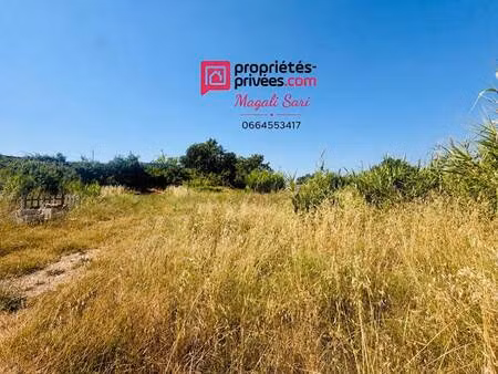 terrain constructible à vendre