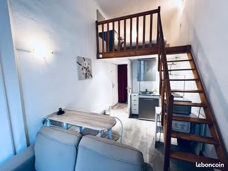 studio meublé de 28m² à 750 à bellecour