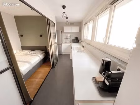 appartement 2 pièces 45m2 avec piscine en rooftop - montparnasse