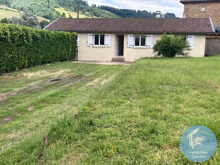 maison 3 pieces + terrain + garage double - lamure sur azerg