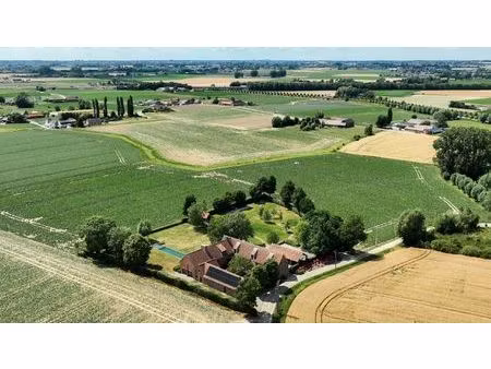 fermette à vendre avec garage et terrasse , estaimpuis (vbe39054)
