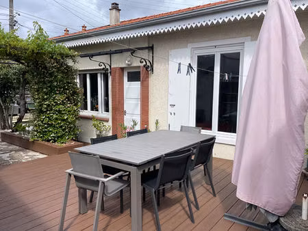 talence idéalement située, maison 64m² avec terrasse