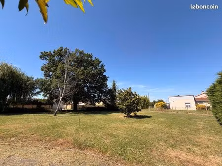 à vendre terrain constructible fontenilles 31470