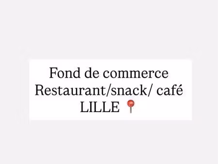 fond de commerce restaurant