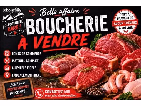 boucherie clés en mains