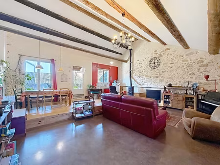 maison de village avec terrasse - 4 chambres -160 m2