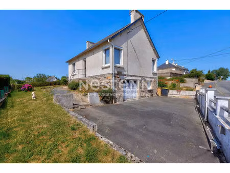 vente d'une maison 2 chambres avec sous-sol et grand terrain à lamballe