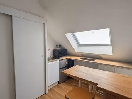 appartement f2 meublé 22 m² – roubaix fraternité – rénové à neuf – toutes charges comprise