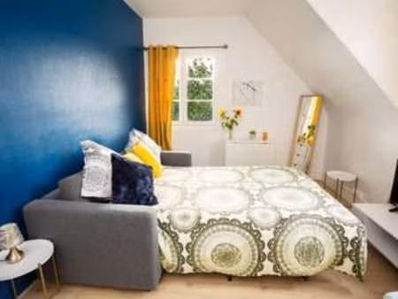 location appartement t1 meublé à rouen vieux-marché - st eloi (76000) : à louer t1 meublé 