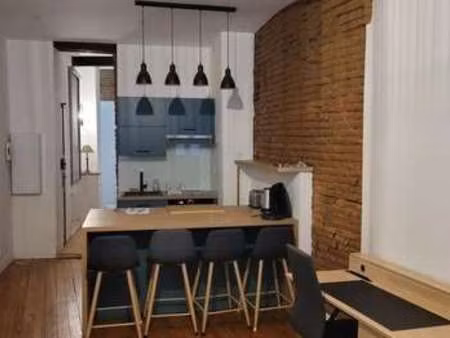 location appartement 2 pièces meublé à toulouse (31000) : à louer 2 pièces meublé / 38m² t