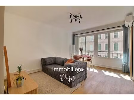 cinq avenue - t2 climatisé et meublé