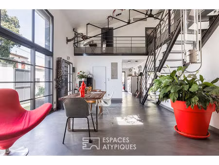 ancien garage rénové en loft