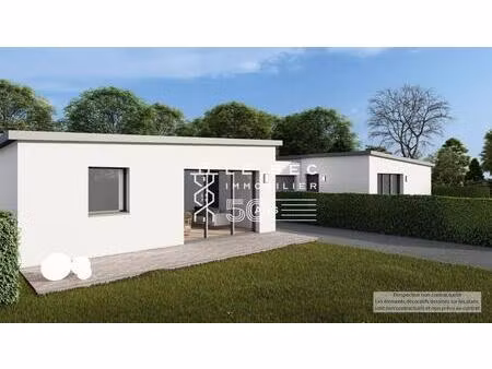 riantec : terrain à vendre avec permis de construire accordé
