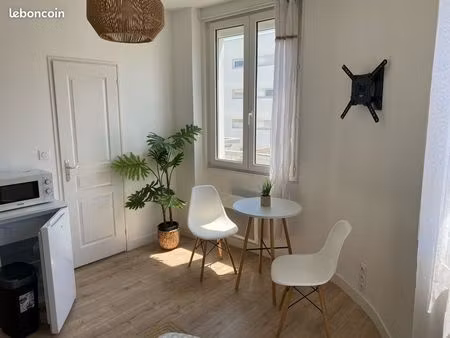studio 18m2 meublé ruban bleu