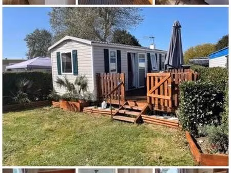 mobilhome irm avec terrasse