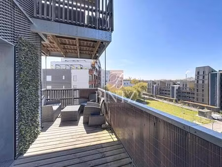 secteur rhéna / deux rives - 3p de 64m² au calme avec terrasse
