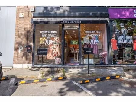 surface commerciale à louer à chaussée de waterloo 1326 uccle (vbe40569)