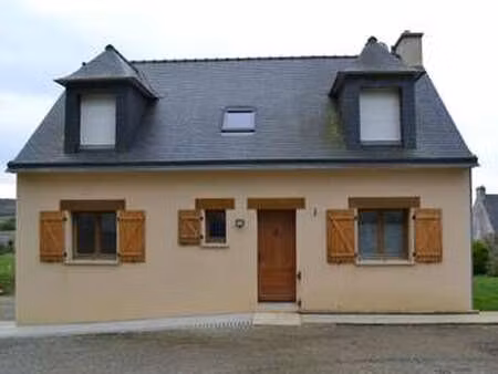 location maison bord de mer à crozon (29160) : à louer bord de mer / 109m² crozon