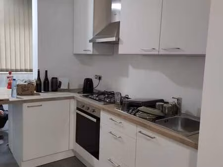 appartement renove 1 ch à etterbeek, chaussée saint-pierre