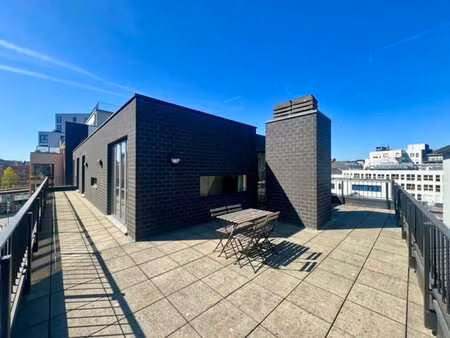 sablon - apt meuble - 1er occupation 2ch + terrasse