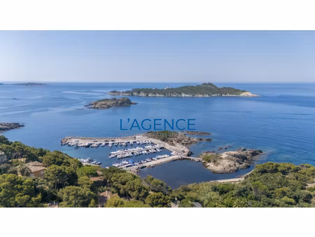 propriete giens 5000m2 deux maisons à 250m2 de la mer