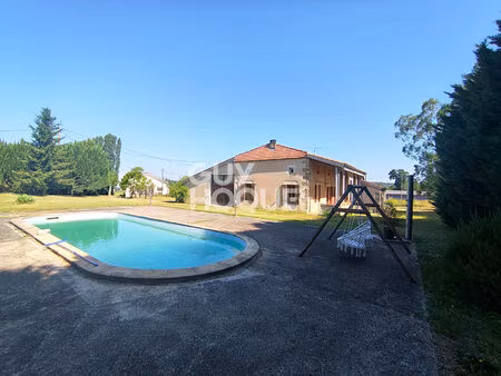 maison en pierre 5 chambres avec piscine