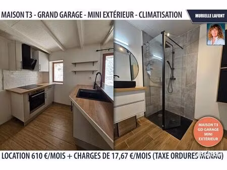 maison 3 pièces 55 m²