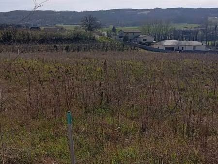 terrain constructible viabilisé à vendre