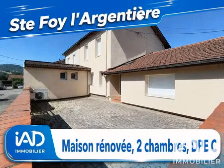 maison à sainte-foy-l’argentière (69610)