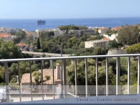 appartement 2/3 pièces avec vue mer panoramique