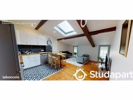 chambre 1 pièce 9 m²