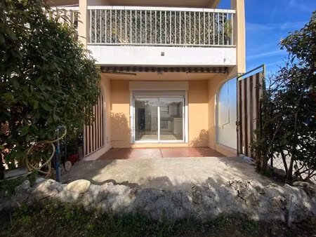 a louer appartement 2 pieces nice ouest / canta gallet en rdj