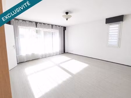 lumineux f3 metz 79 m2, 2 chambres, extérieurs