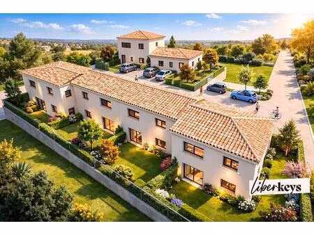 maison contemporaine t3 de 75m2 avec jardin privatif à marignane - disponible 1er trimestr