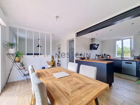 tours nord - maison renovee avec 3 chambres, dependance, garage et jardin