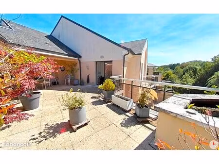 rambouillet - les eveuses : appartement dernier étage 108m2 + terrasse 57m2