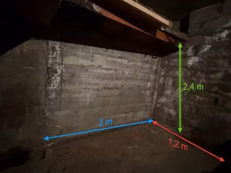 espace de stockage sécurisé 8,6 m³ – garage fermé – clermont-ferrand (oradou)
