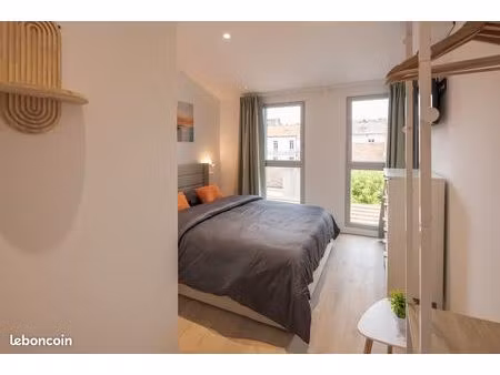 appartement meublé haut de gamme climatisé avec coin couchage – 28 m² – maison flaugergues