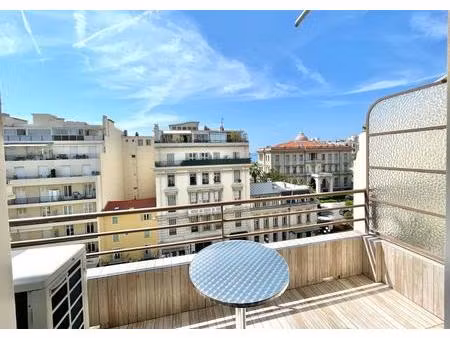 nice carré d'or - vue mer, balcon et parking