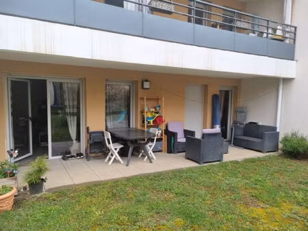t3 avec jardin de 110 m² + garage