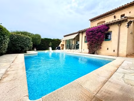 fréjus valescure - villa individuelle quartier résidentiel recherché sud garage...