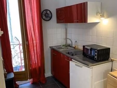 studio f1 meublé de 21m² au rue poitevine à montpellier (34000)