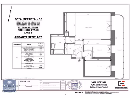 appartement à louer 3 pièces 67.8 m² - nice (06) - 1 250€
